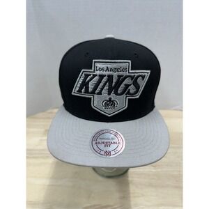 Los Angeles Kings Mitchell & Ness Vintage Hockey NHL Snapback Hat Cap